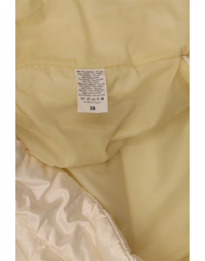 Cacao Womens Polstret Gilet EU 38 Medium White Polyamid
