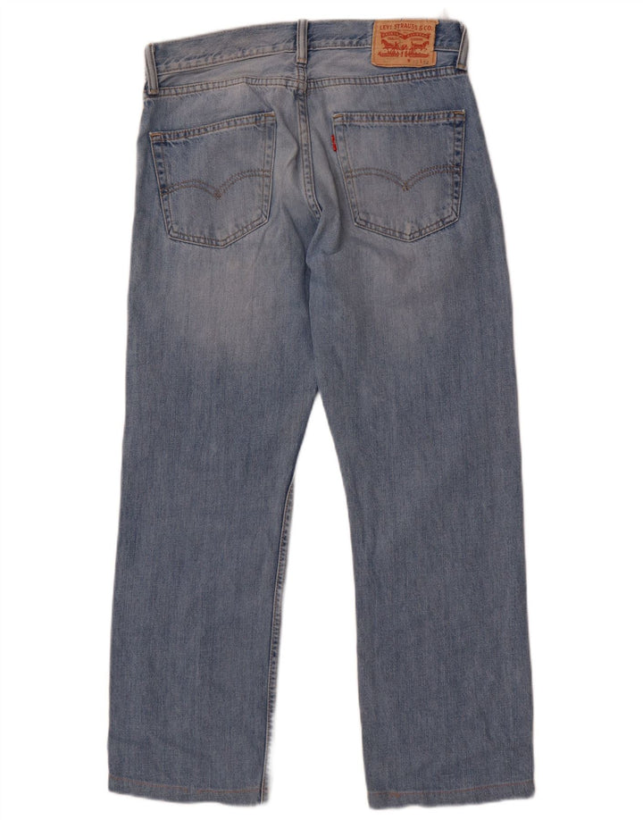 Levi's Herre 505 Straight Jeans W30 L27 Blå Bomuld