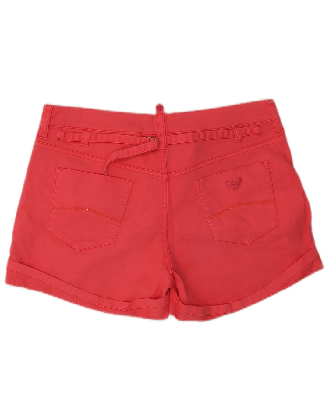 ARMANI Casual Shorts til kvinder W27 Small Pink