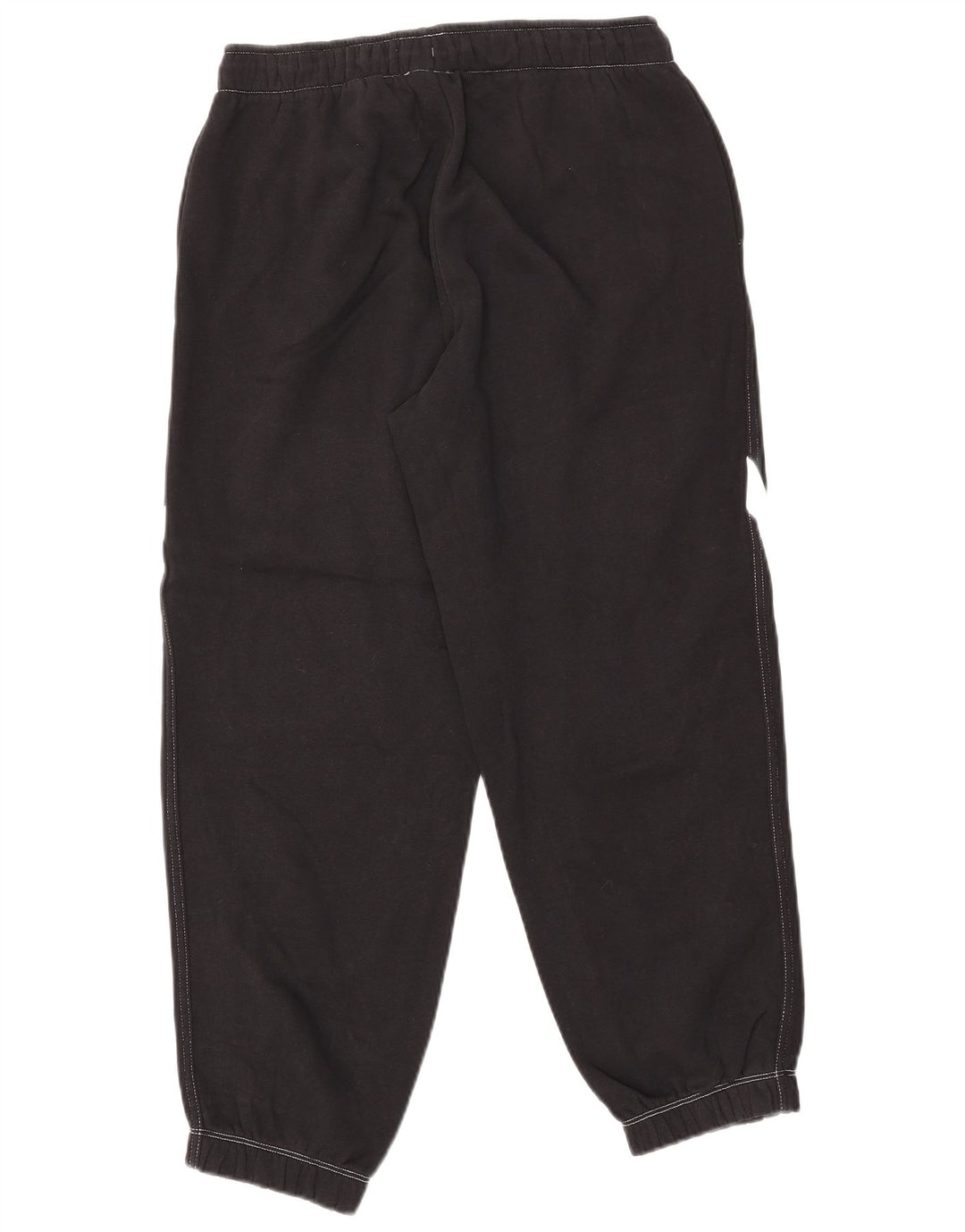 NIKE Grafisk træningsdragtbukser til kvinder Joggers UK 10 Small Black Bomuld