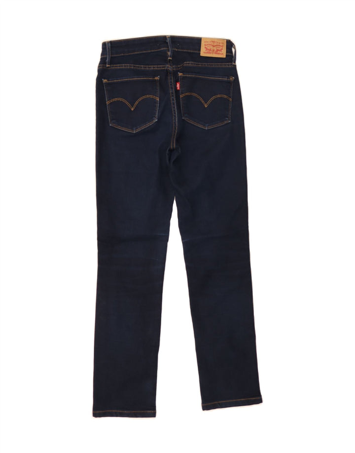 LEVI'S Womens Slim Jeans W26 L27 Navy Blue Cotton Vintage Levi's and Second-Hand Levi's from Messina Hembry 