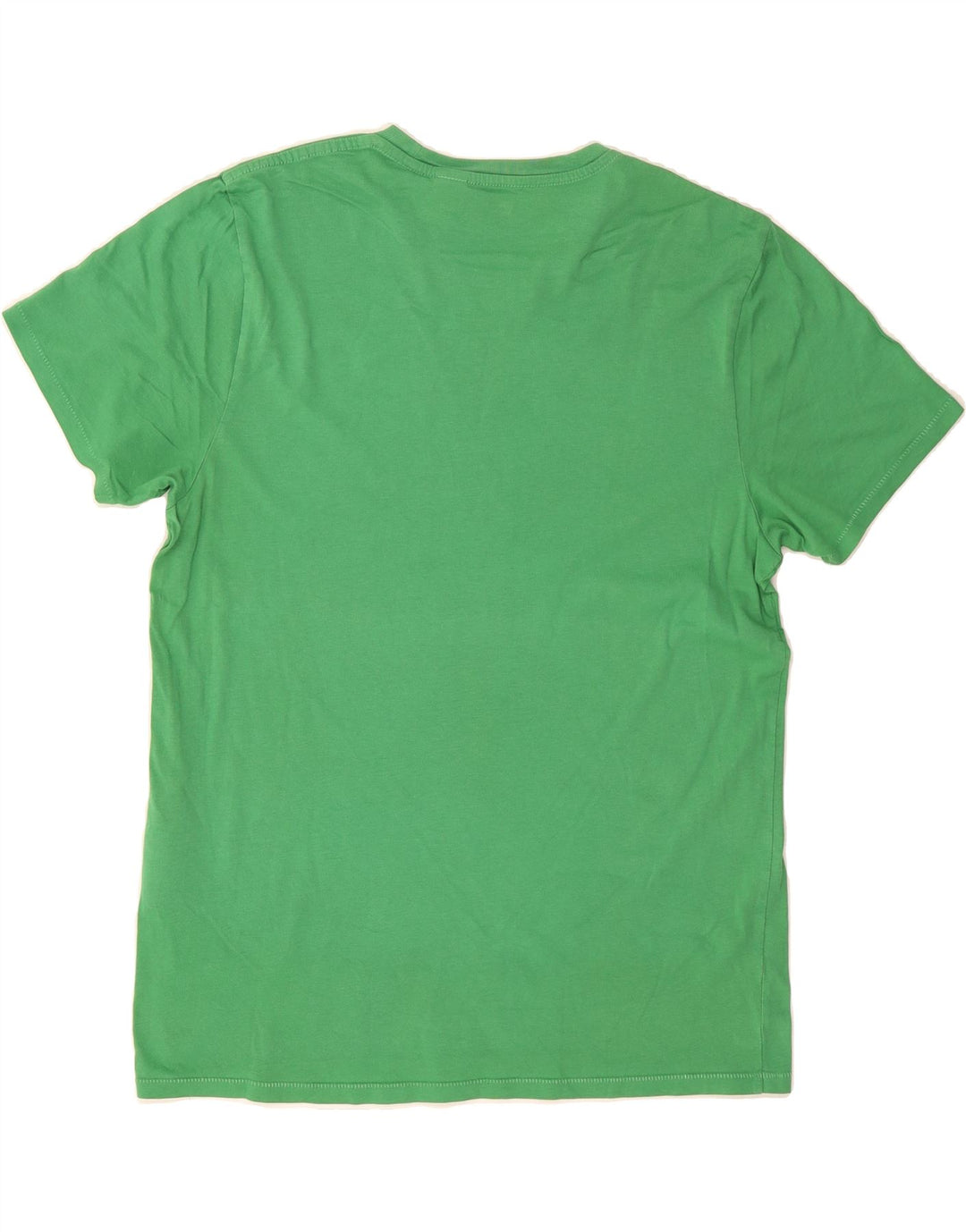 LEVI'S Mens Graphic T-Shirt Top Large Green Cotton Vintage Levi's and Second-Hand Levi's from Messina Hembry 