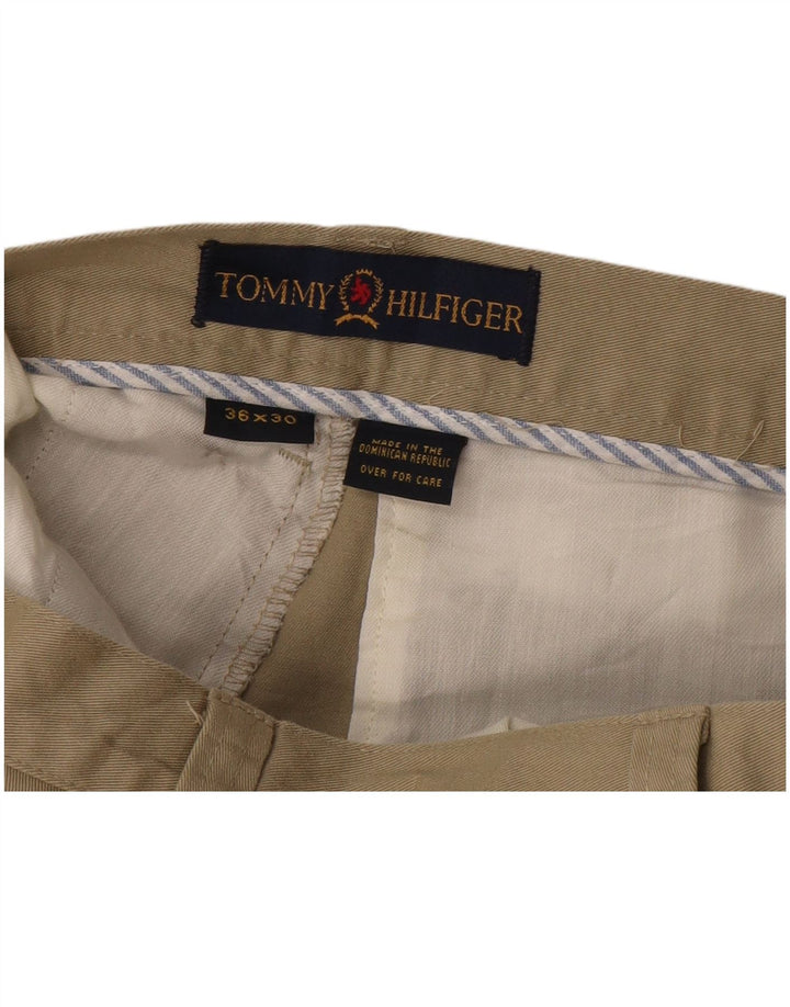 Tommy Hilfiger Herre Pegged Chino Bukser W36 L30 Khaki