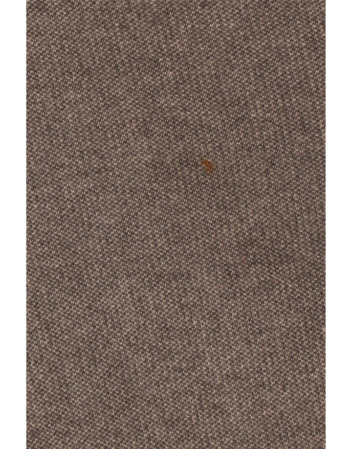 Massimo Dutti dame 3/4 ærmet oversized cardigan sweater UK 10 Small Grey