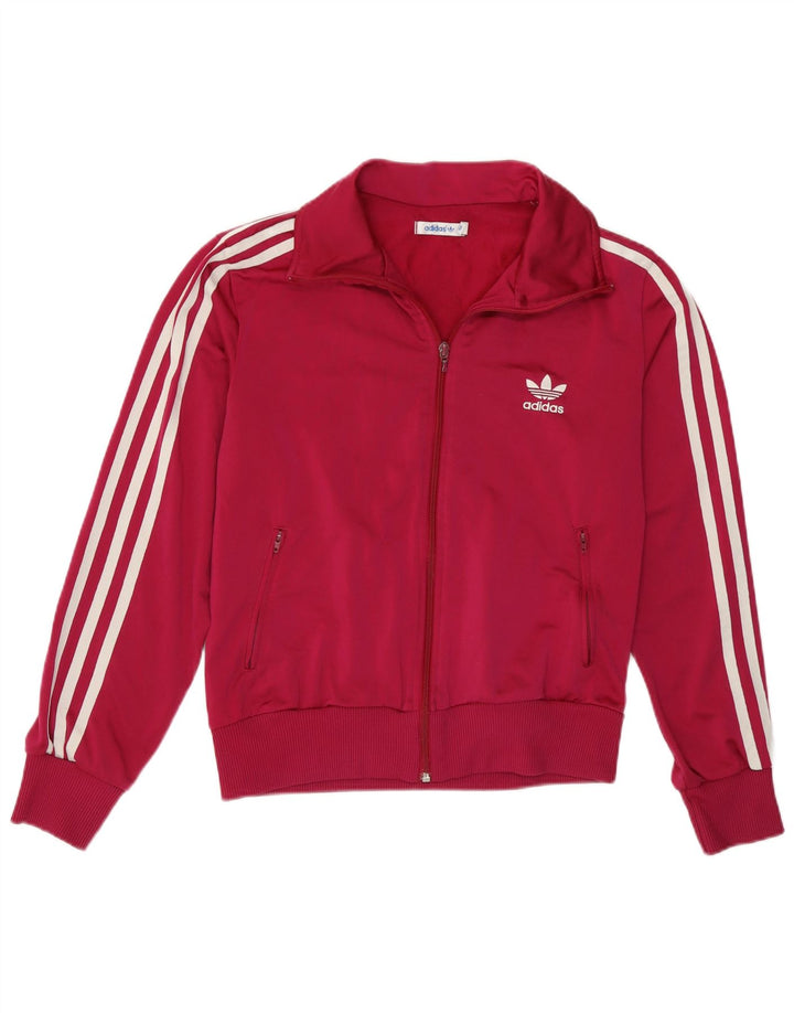 Adidas Grafisk træningsdragt topjakke til kvinder EU 40 Medium Lilla Polyester