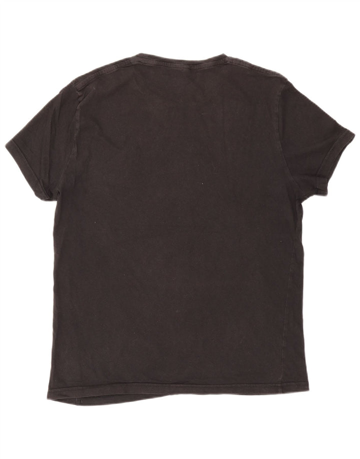 Jack Wills Herre T-shirt Top Medium Sort Bomuld