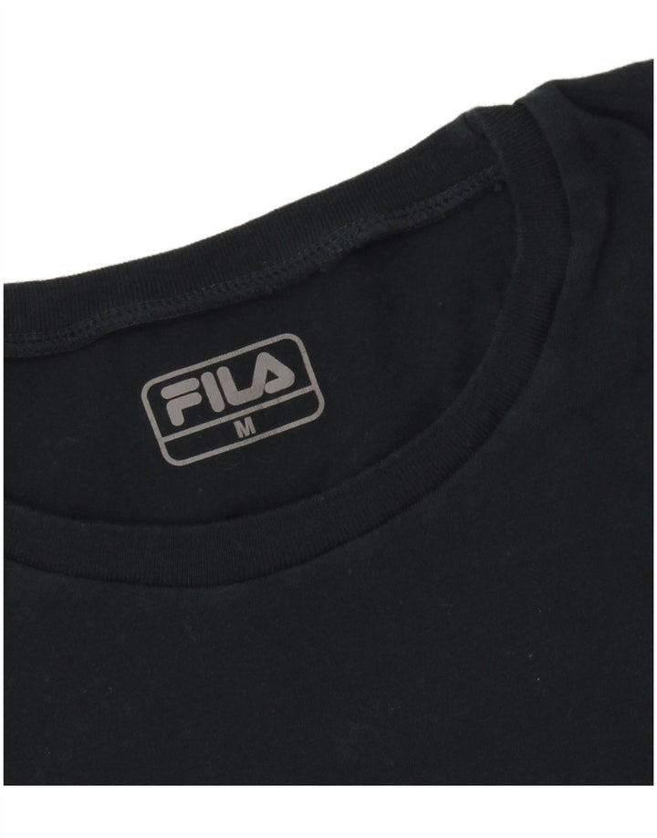 Fila Herre T-Shirt Top Medium Navy Blue