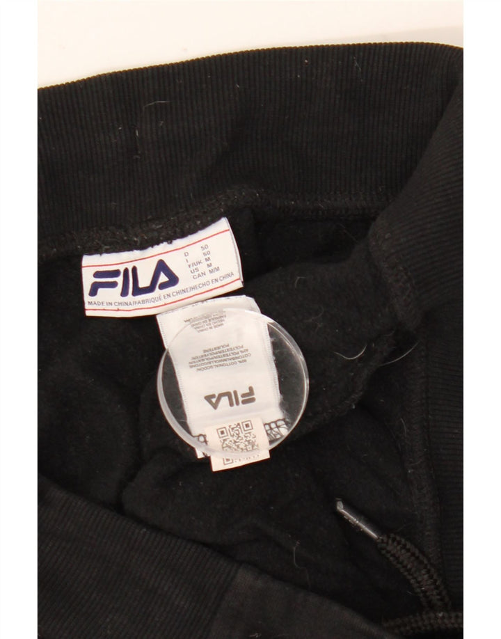 Fila Herre grafisk træningsdragt Bukser Joggers Medium Sort Bomuld