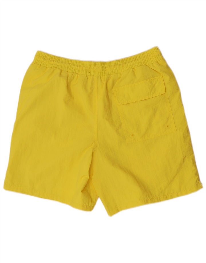 Lyle & Scott Badeshorts til mænd store gule nylon
