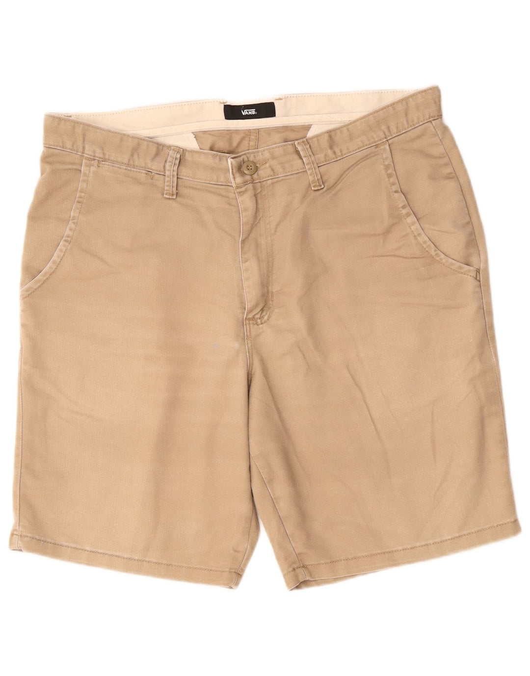 Vans Herre Chino Shorts W36 Large Beige Bomuld