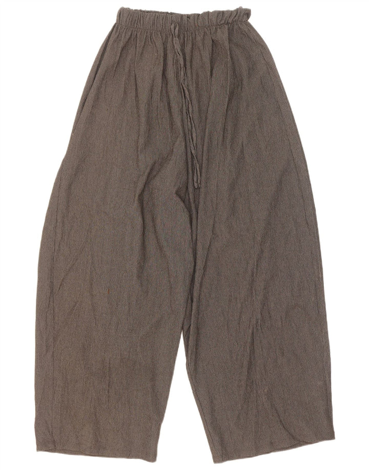 Zara Dame Harem Bukser Medium W28 L27 Grå Polyester