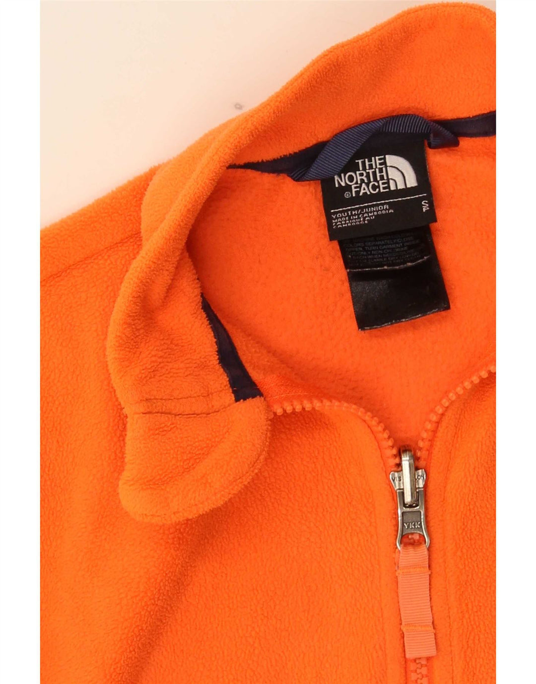 The North Face Boys Fleecejakke 7-8 År Lille Orange Polyester Sports