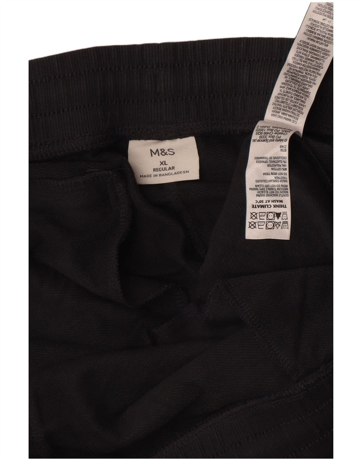 Marks & Spencer Herre Regular Fit træningsdragt bukser XL grå bomuld