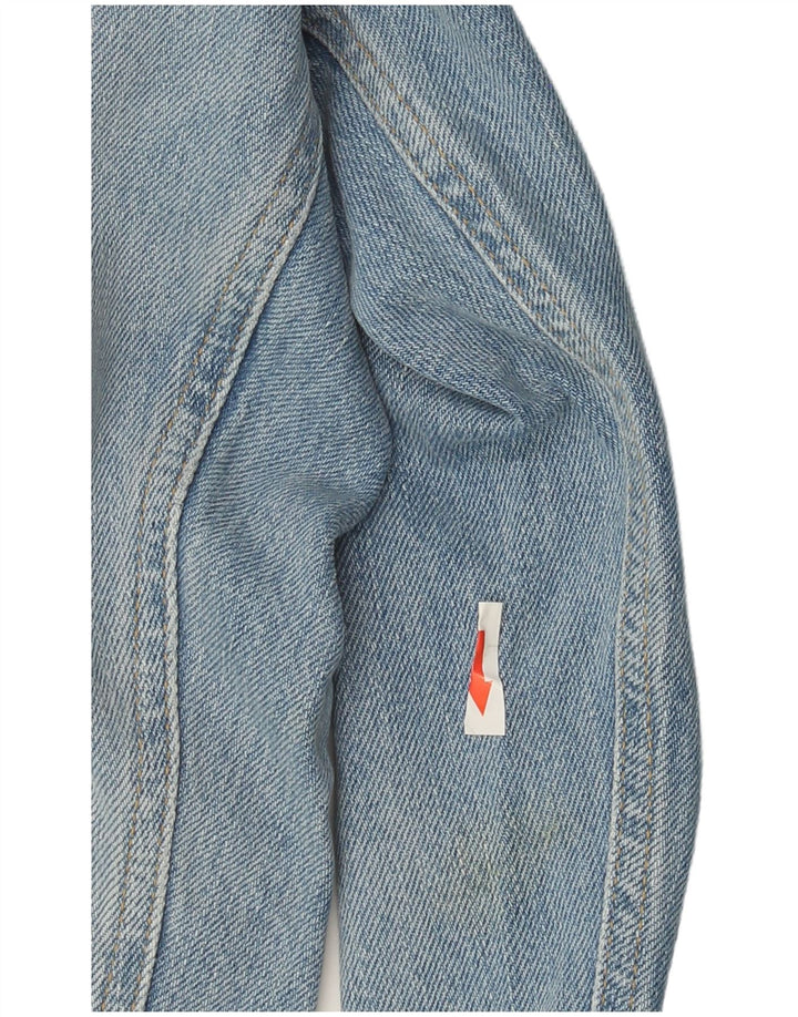 Reiss Herre tilspidsede jeans W30 L28 blå bomuld