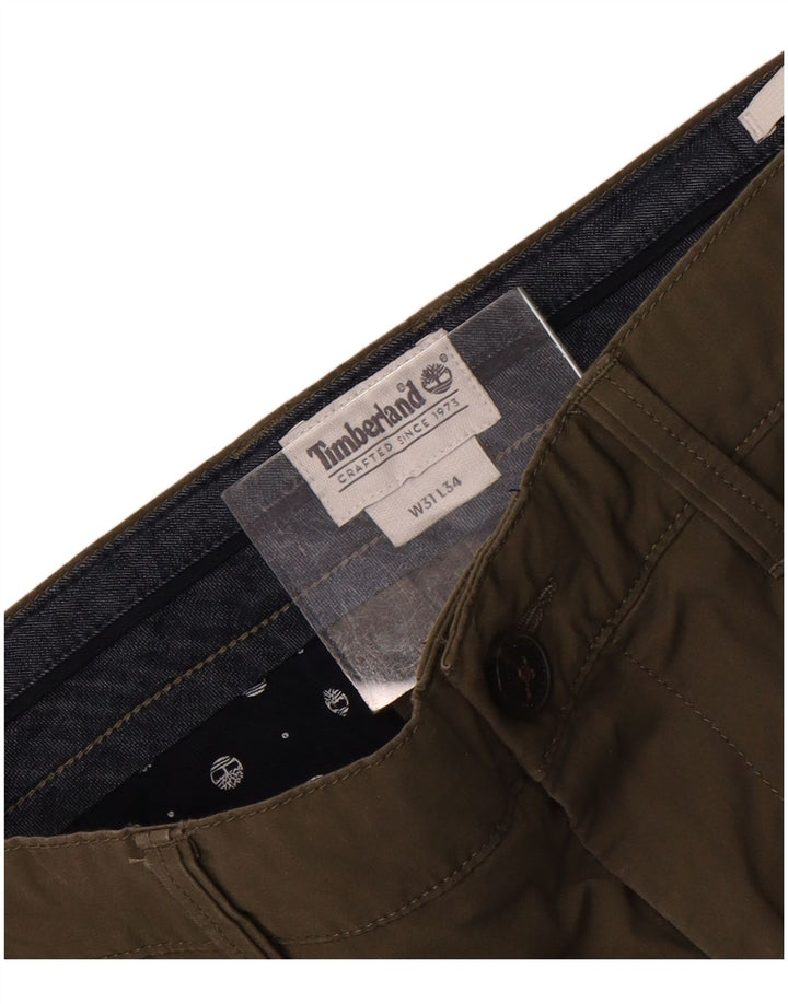 Timberland Herre Slim Chino Bukser W31 L34 Khaki