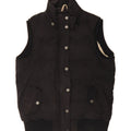 FAT FACE Womens Padded Gilet UK 12 Medium Black Polyester Vintage Fat Face and Second-Hand Fat Face from Messina Hembry 
