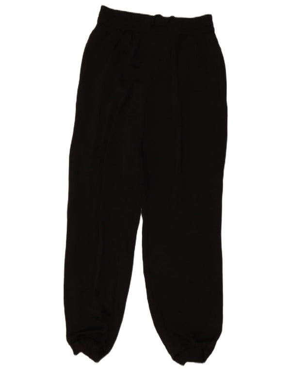 Zara Joggers Casual Bukser XS W24 L28 Sort Polyester