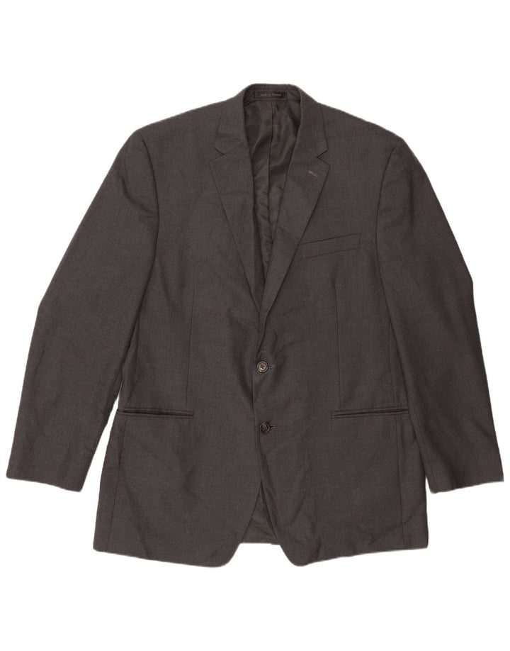 Chaps Herre 2-knaps blazerjakke UK 44 2XL Grå Polyester
