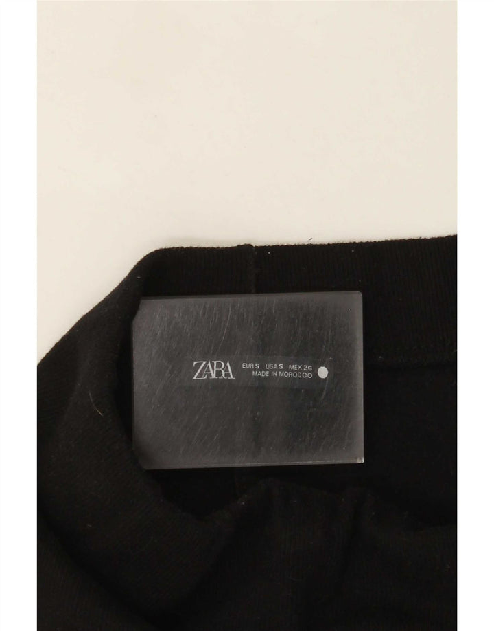 Zara Pencil Skirt Small W26 Black