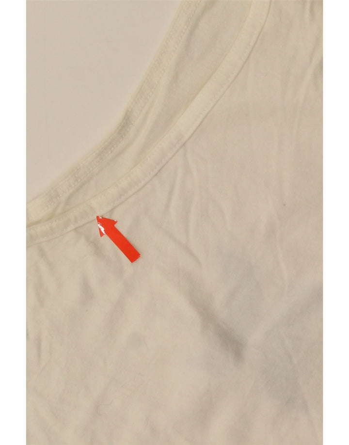 HURLEY Herre grafisk vest Top XL Hvid bomuld
