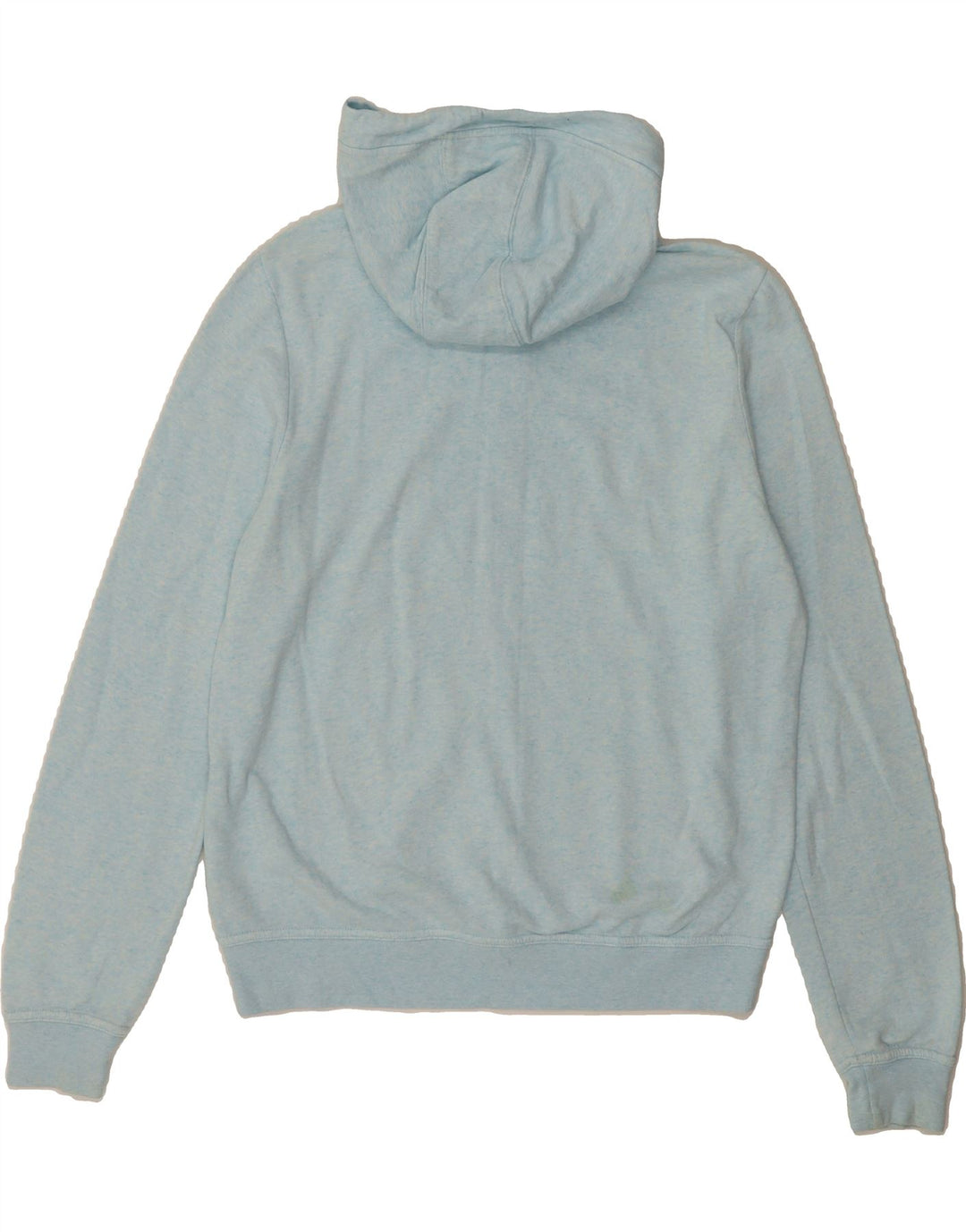 NIKE Mens Zip Hoodie Sweater Medium Blue Flecked Cotton Vintage Nike and Second-Hand Nike from Messina Hembry 