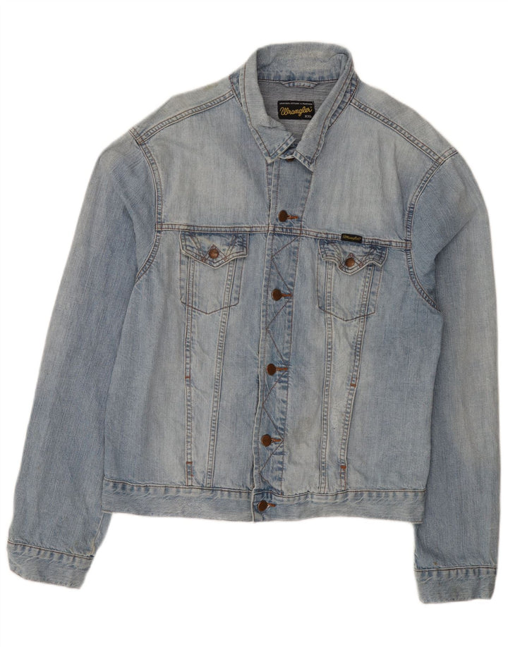 Wrangler Herre denimjakke UK 44 2XL Blå Bomuld