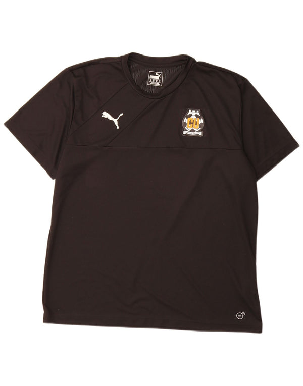 Puma Mens Cambridge United F.C. T-shirt top XL sort polyester