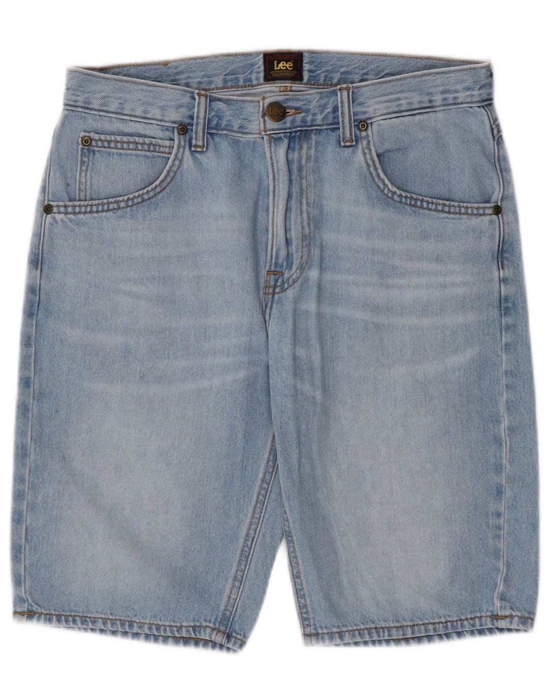 LEE Denim Shorts til mænd W30 Medium Blue Bomuld
