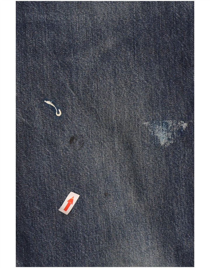 Levi's Herre 501 lige jeans W36 L27 blå bomuld