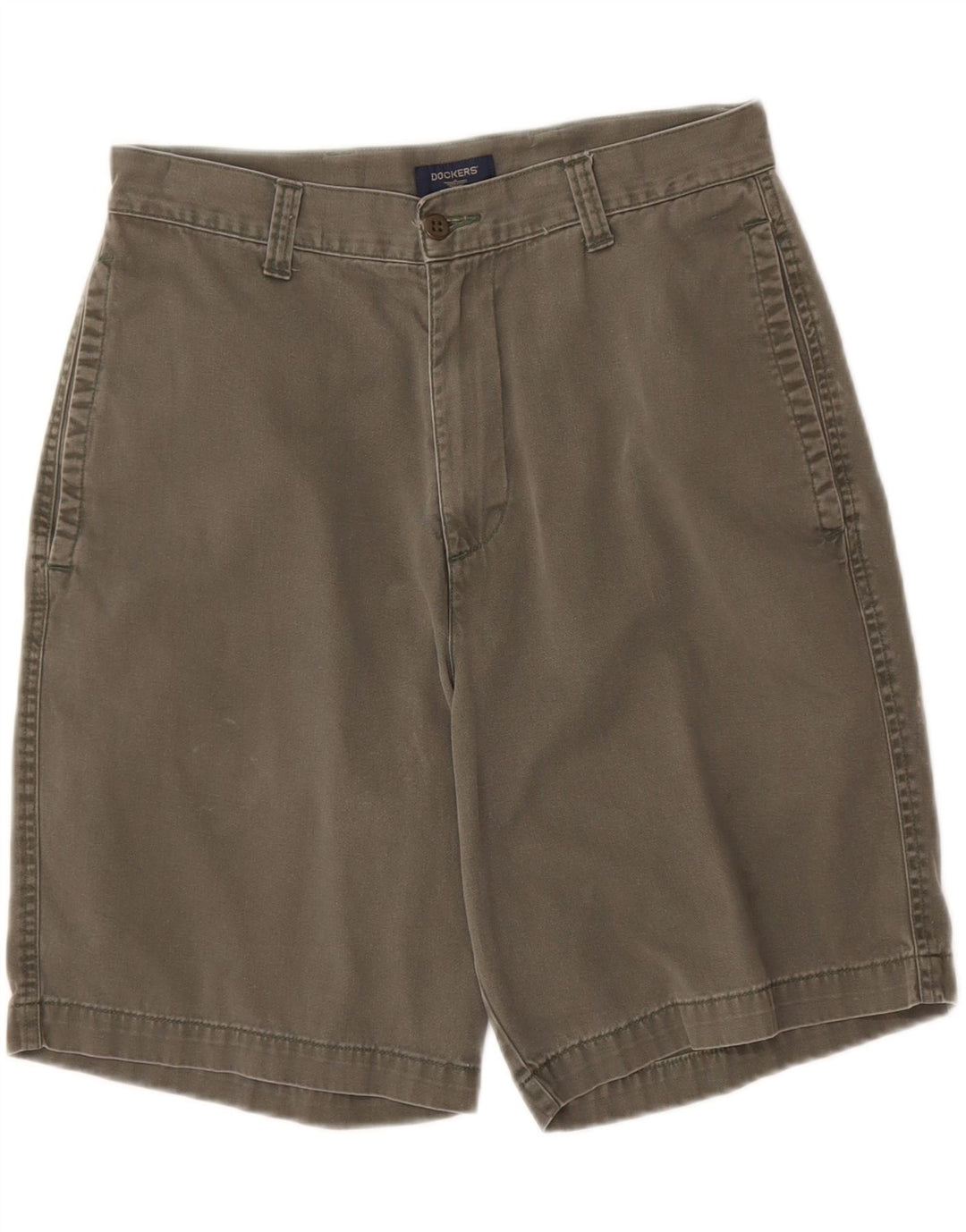 DOCKERS Mens Chino Shorts W32 Medium Grey Cotton Vintage Dockers and Second-Hand Dockers from Messina Hembry 