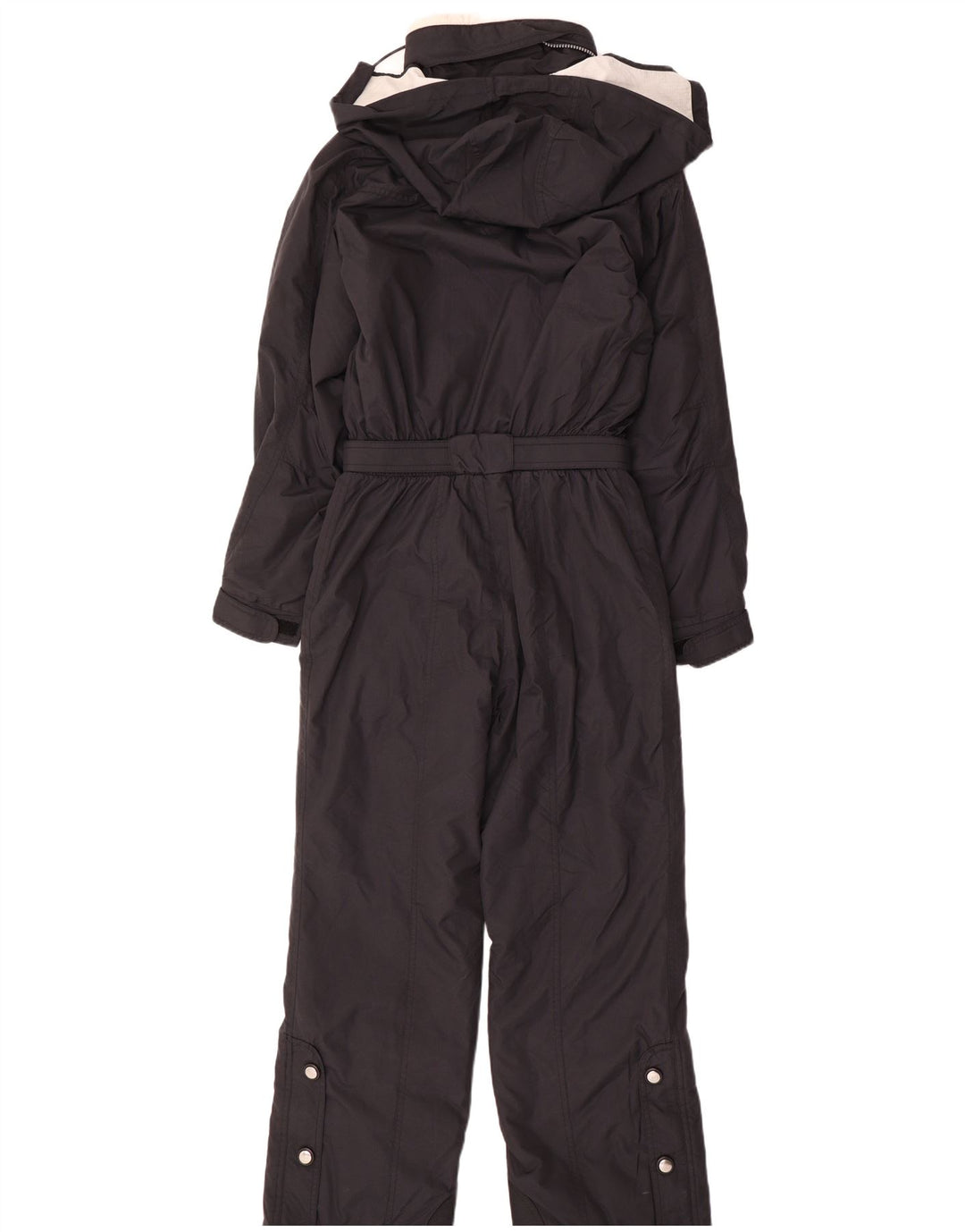 Fila Dame Italia Hætte Ski Jumpsuit IT 42 Medium Sort Nylon