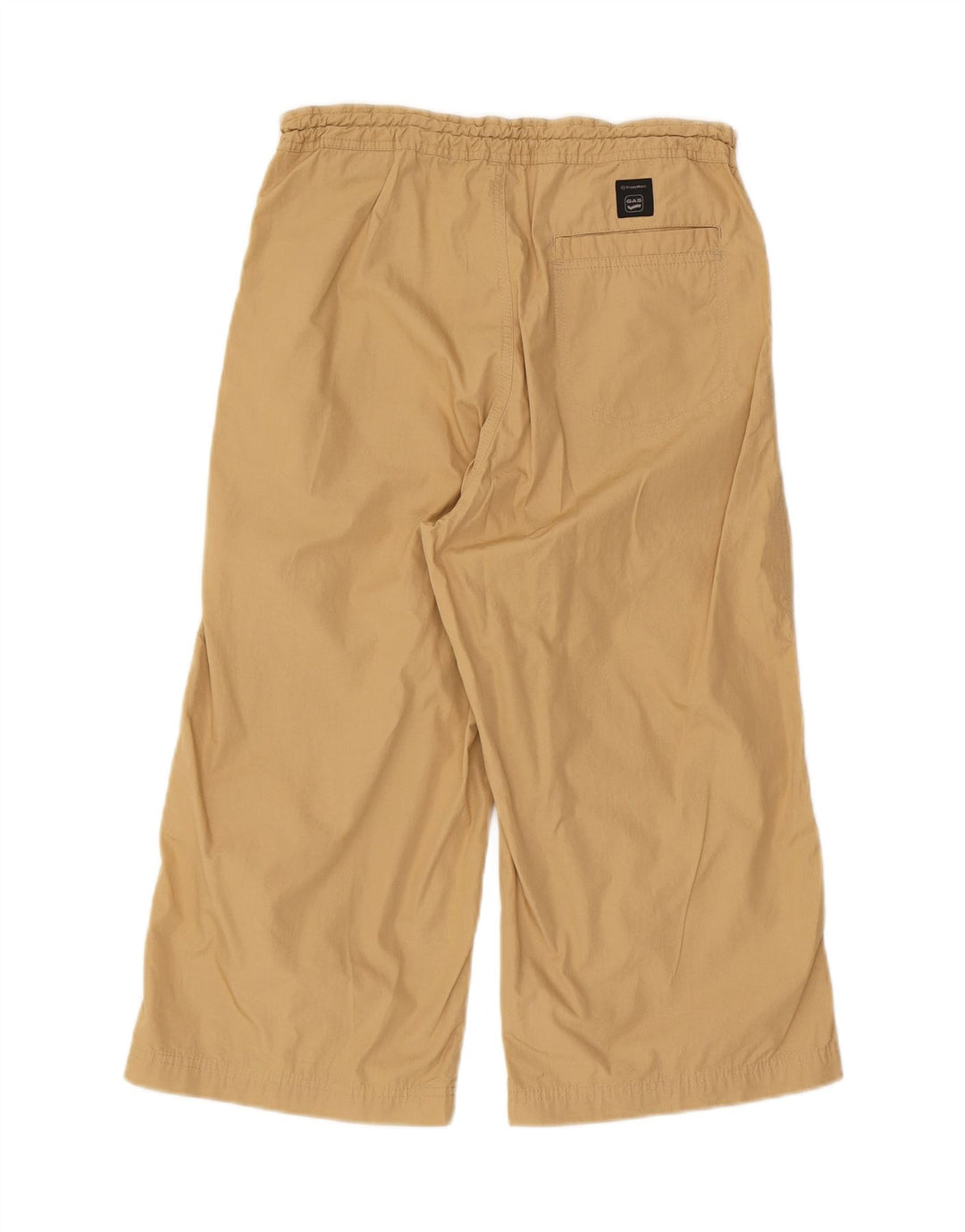 G-STAR Womens Straight Capri Trousers Medium W29 L20 Beige Cotton