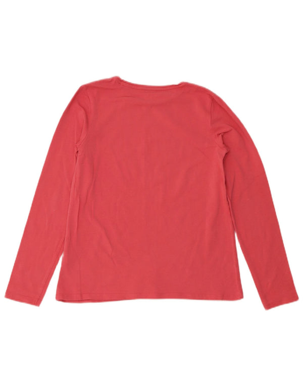 Guess Girls Grafisk Top Langærmet 13-14 År Pink Bomuld