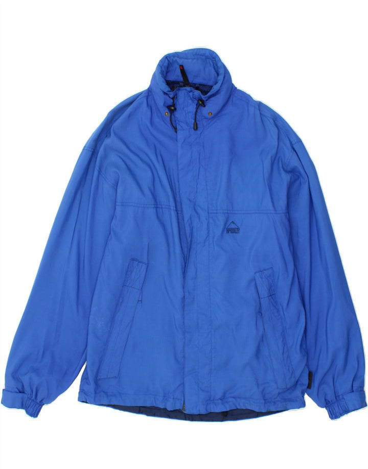 MCKINLEY Mens Rain Jacket UK 38 Medium Blue Polyester Vintage McKinley and Second-Hand McKinley from Messina Hembry 