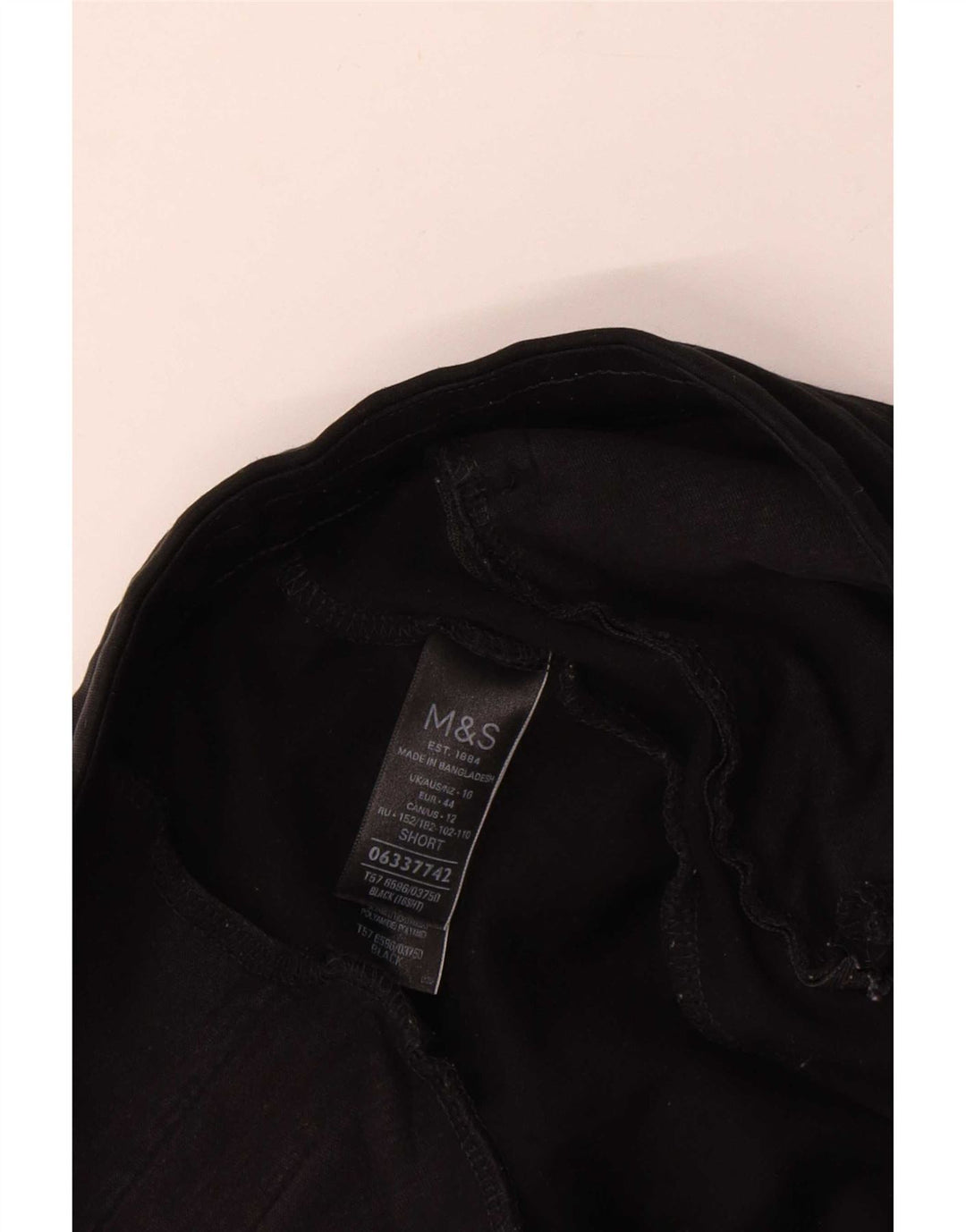 Marks & Spencer Træningsdragtsbukser til kvinder UK 16 Large Black Viscose