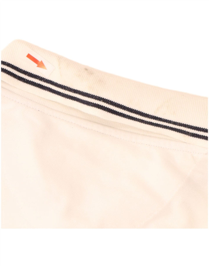 Champion herre poloshirt 2XL hvid bomuld