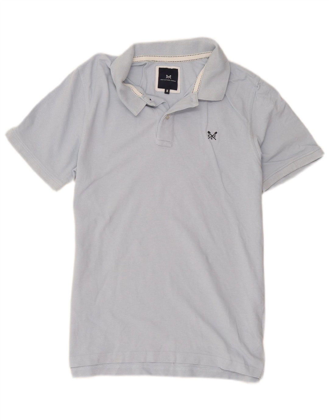 Besætningstøj Herre poloshirt Medium blå bomuld