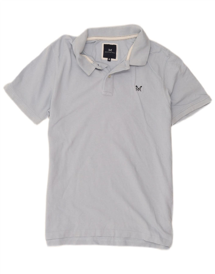 Besætningstøj Herre poloshirt Medium blå bomuld
