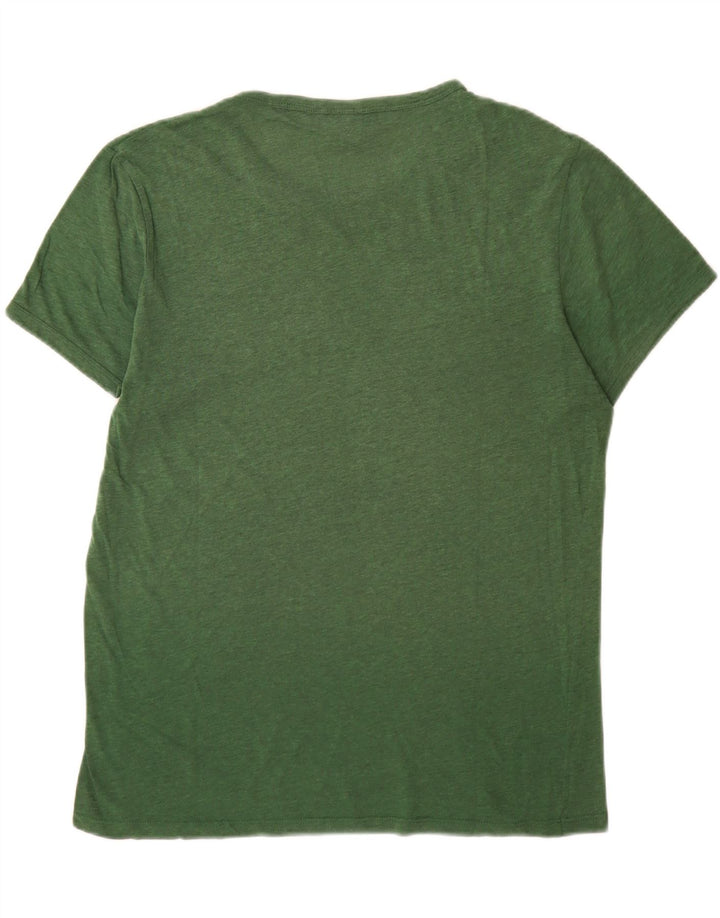G-Star Herre T-Shirt Top Stor Grøn Bomuld