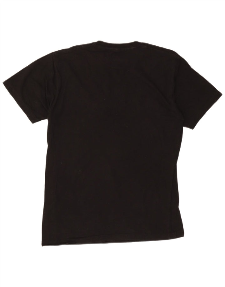 VANS Herre grafisk T-shirt Top Medium Sort Bomuld
