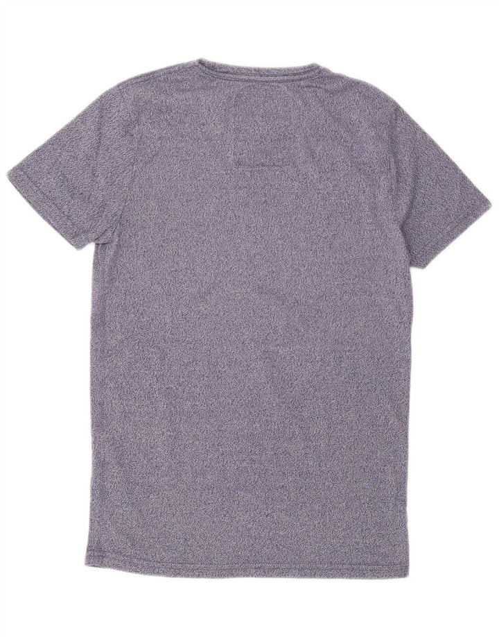 Superdry Grafisk T-shirt top til mænd, lille blå bomuld