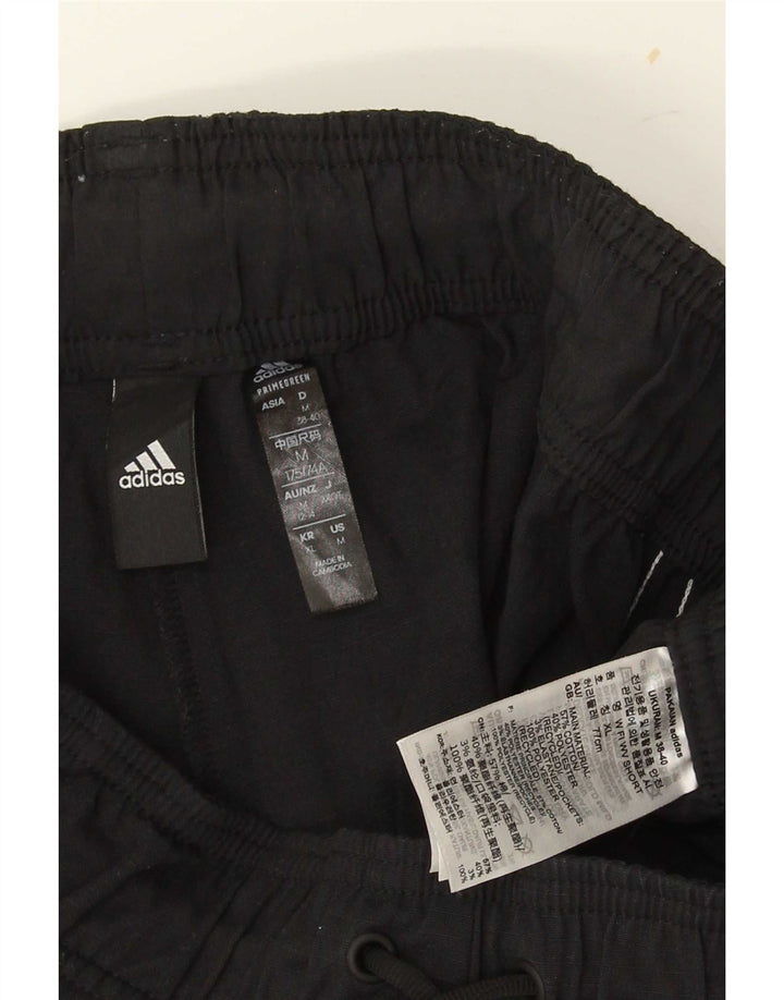 Adidas Herre Sportshorts Medium Sort Bomuld