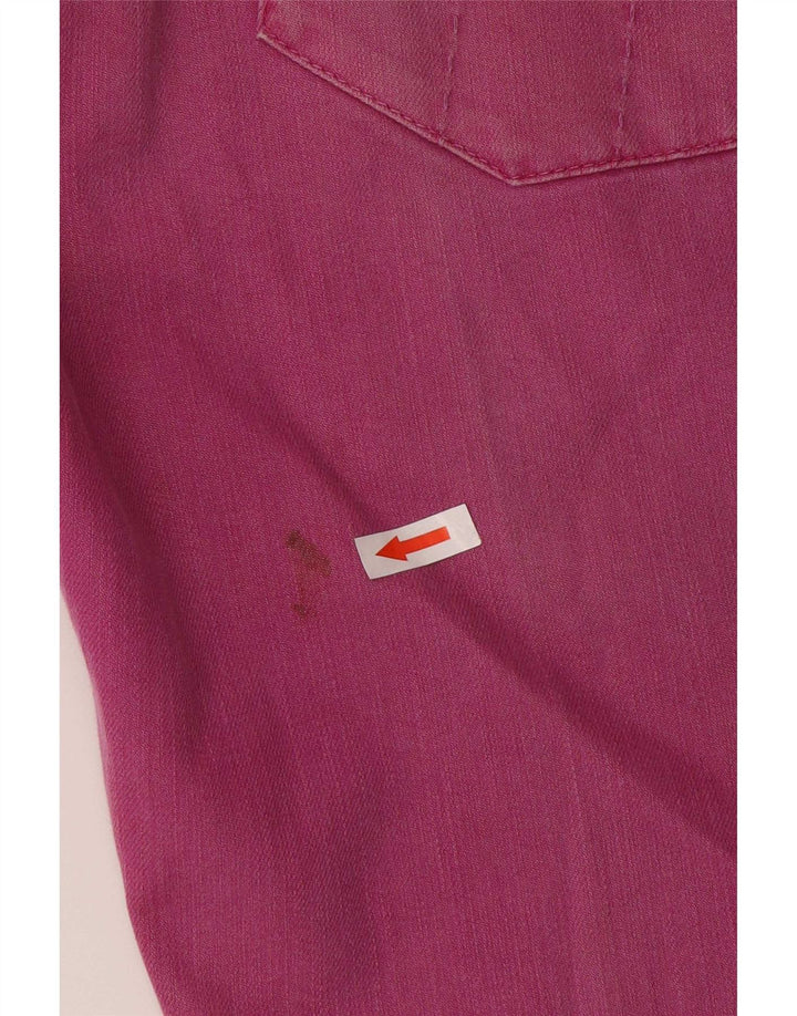 Trussardi Lige Jeans til kvinder W30 L30 Pink Bomuld