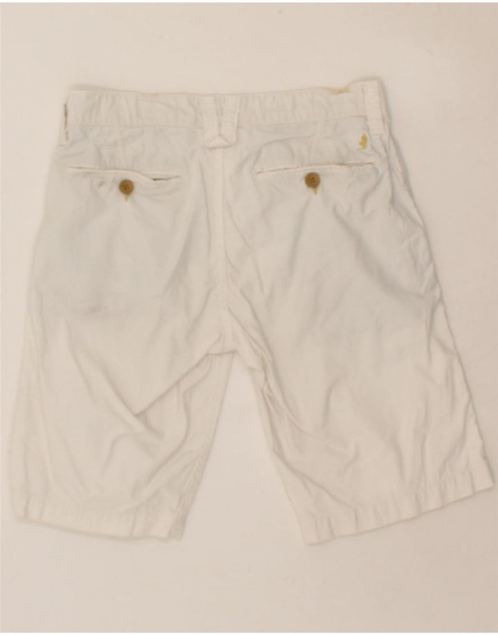 MARLBORO CLASSICS Mens Casual Shorts W31 Medium White Vintage Marlboro Classics and Second-Hand Marlboro Classics from Messina Hembry 