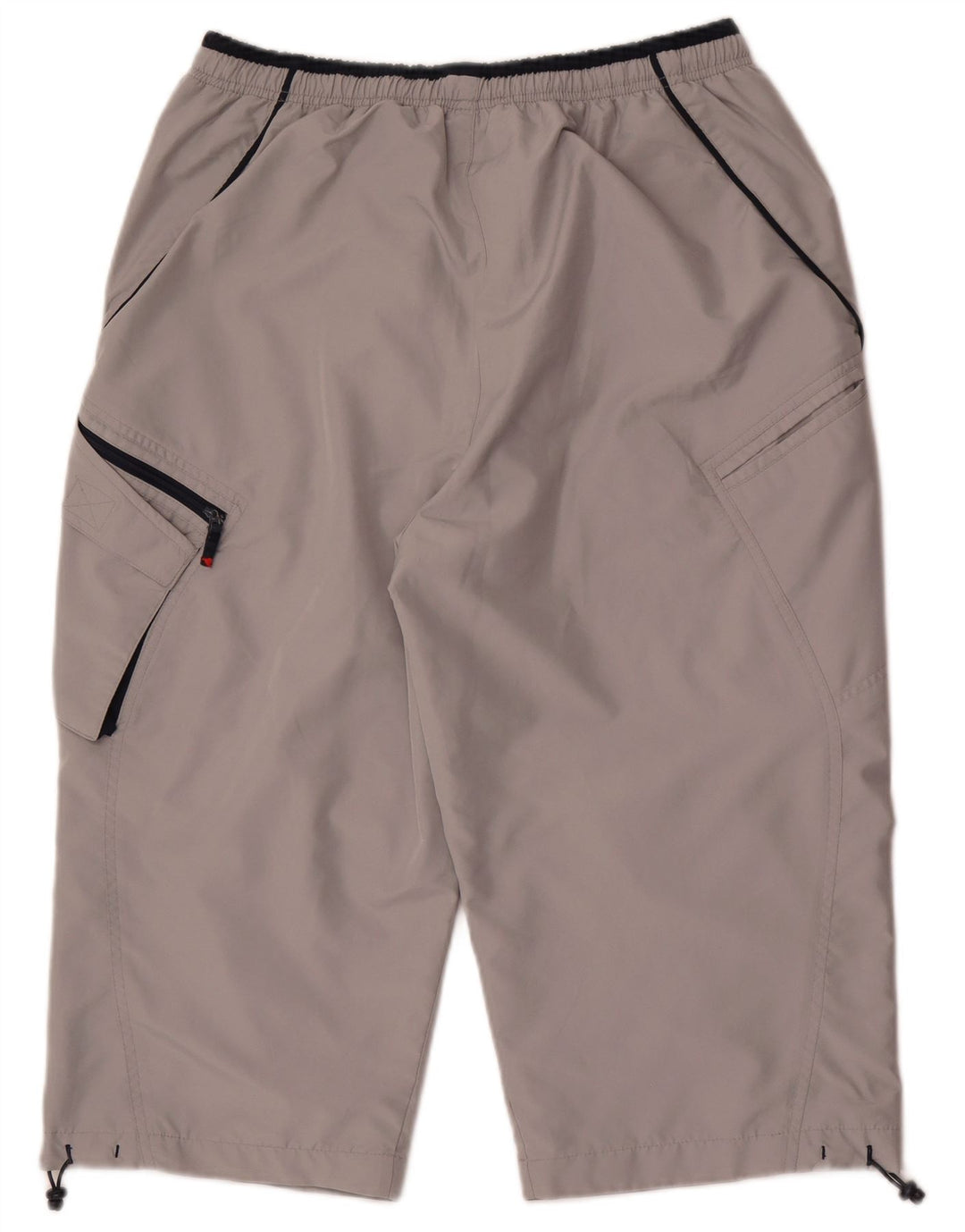 Reebok Herre Bermuda Sportshorts Store Grå Polyester