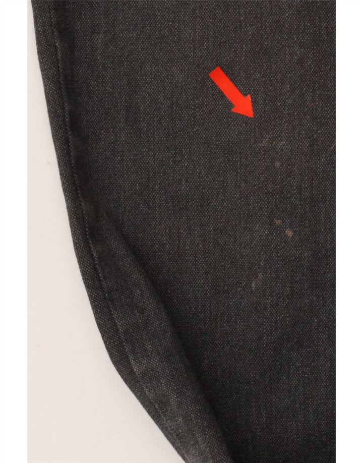 TRUSSARDI Mens Straight Jeans W28 L31 Grey Cotton Vintage Trussardi and Second-Hand Trussardi from Messina Hembry 