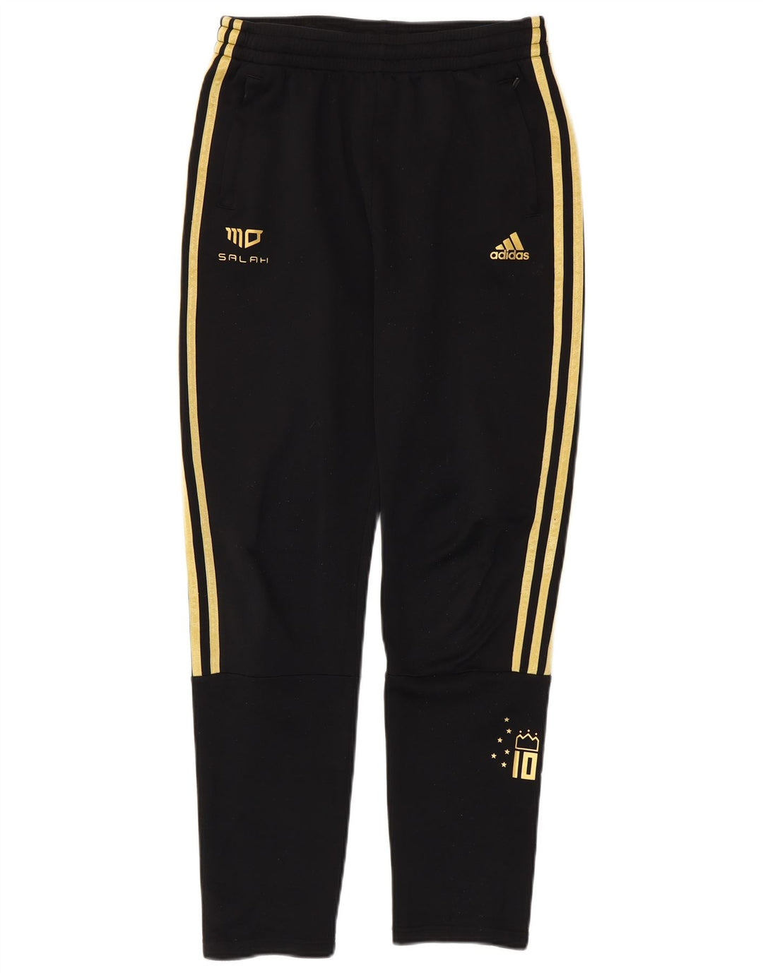 Adidas Boys Aeroready Tracksuit Bukser 13-14 år Sort Polyester