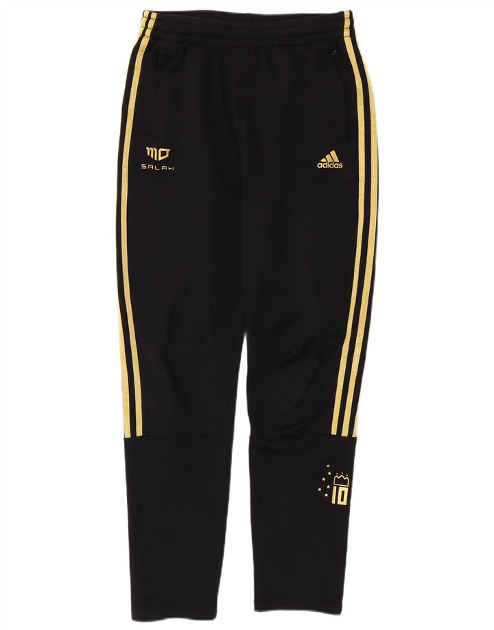 Adidas Boys Aeroready Tracksuit Bukser 13-14 år Sort Polyester