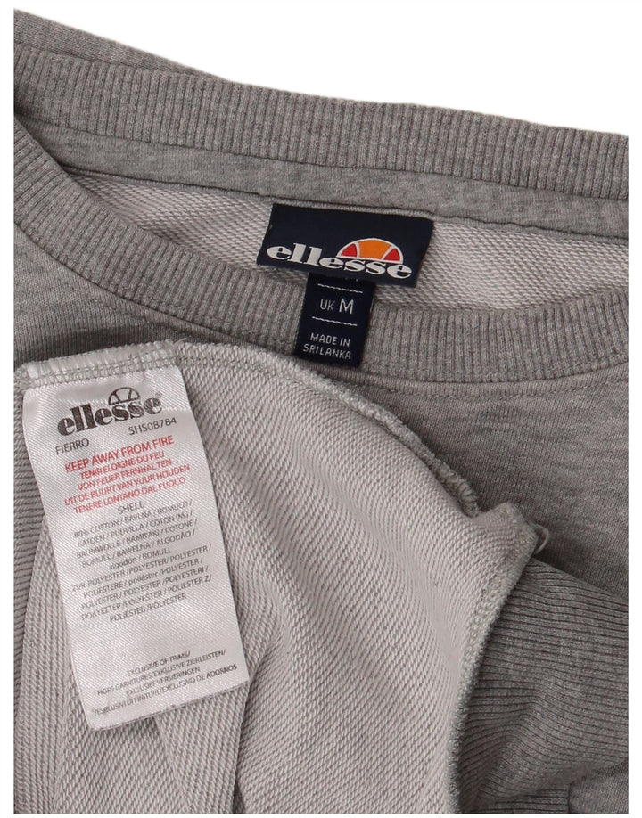 ELLESSE Sweatshirt til mænd mellem grå bomuld