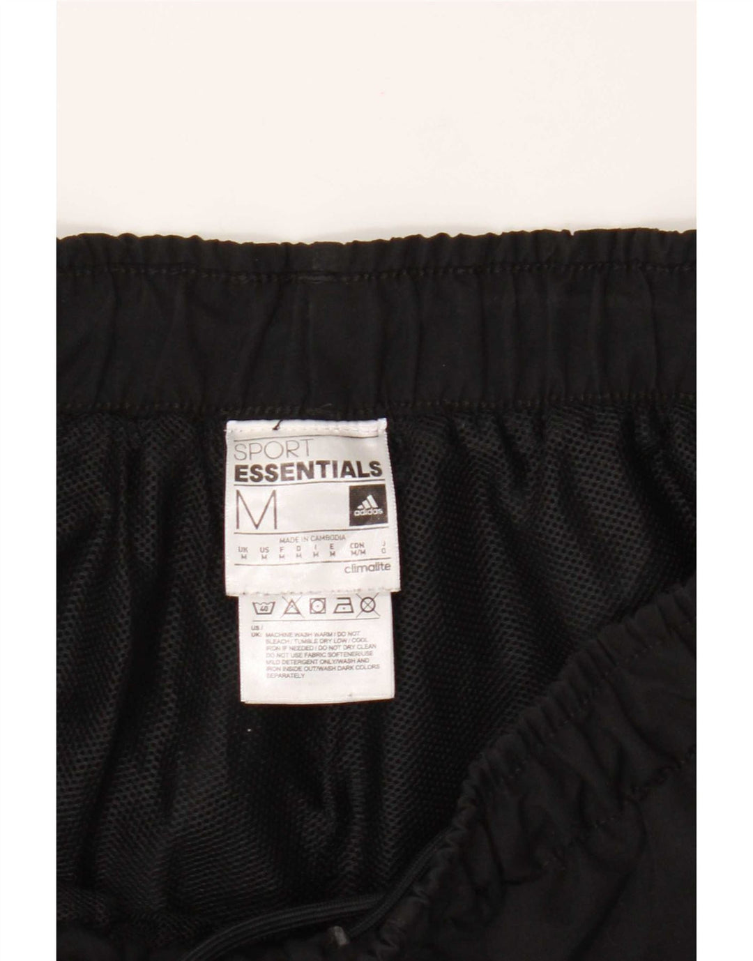 Adidas Herre Climalite Sportshorts Medium Sort Polyester